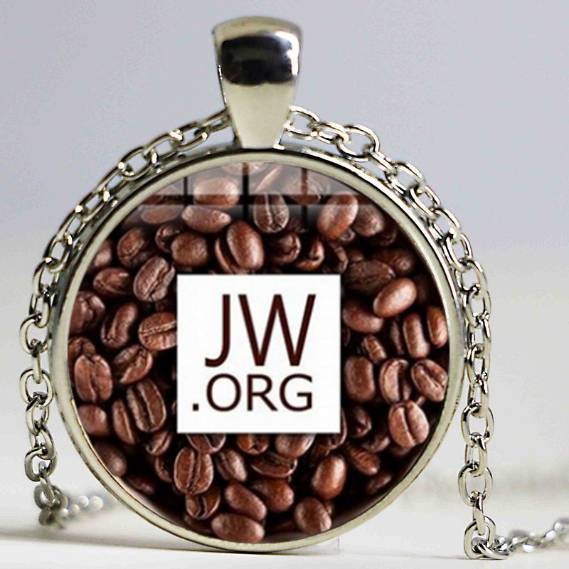 Creative JW.ORG Necklace Jehovah's Witnesses JW Art Flower Pattern Glass Cabochon Pendant Necklace Handcraft Members
Creative JW.ORG Necklace Jehovah's Witnesses JW Art Flower Pattern Glass Cabochon Pendant Necklace Handcraft Members