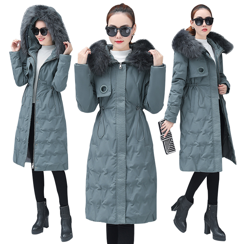 Winter Coat 2019 new -30 degrees women's Parkas jacket hooded fur collar thick warm waterproof winter long Coat Jacket women, Black
Winter Coat 2019 new -30 degrees women's Parkas jacket hooded fur collar thick warm waterproof winter long Coat Jacket women, Black