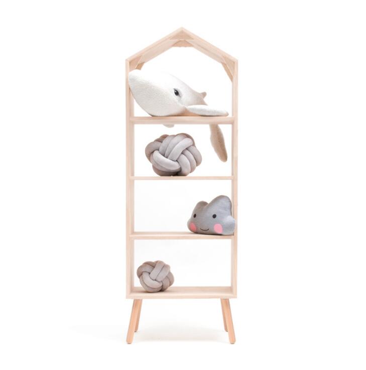 Children Cabinets Ins Nordic children's clothing store shelf Bookshelf display racks toy storage rack