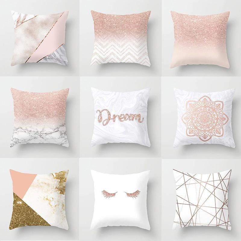 45*45cm Square Decorative Throw Pillow Case Polyester Geometric Striped Print Flower Pillowcase For Home Bedding Room Office Car
45*45cm Square Decorative Throw Pillow Case Polyester Geometric Striped Print Flower Pillowcase For Home Bedding Room Office Car
