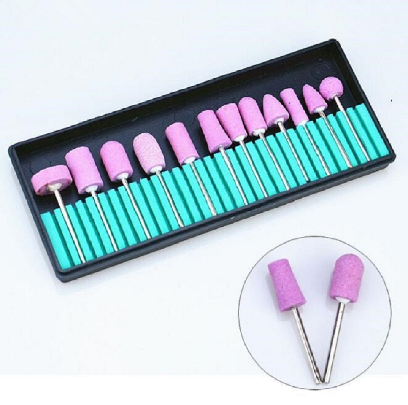 Nail Drill Bits Electric Drill Machine Accessories 12pcs/Set Nail Polishing Rotary Tool Ceramic Grinding Head Bits Kit
Nail Drill Bits Electric Drill Machine Accessories 12pcs/Set Nail Polishing Rotary Tool Ceramic Grinding Head Bits Kit