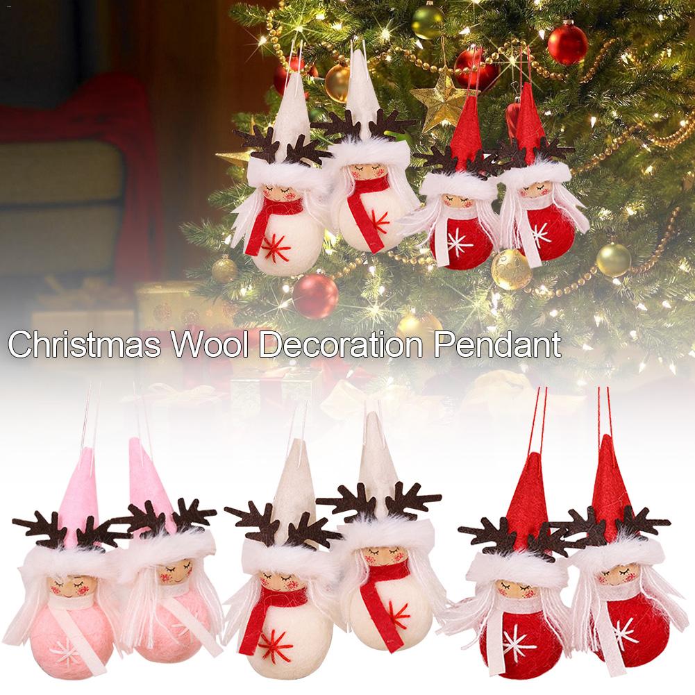New Christmas Decoration Innovative Cute Antlers Wool Christmas Angels Tree Decorations Doll Ornament New Year Decor
New Christmas Decoration Innovative Cute Antlers Wool Christmas Angels Tree Decorations Doll Ornament New Year Decor