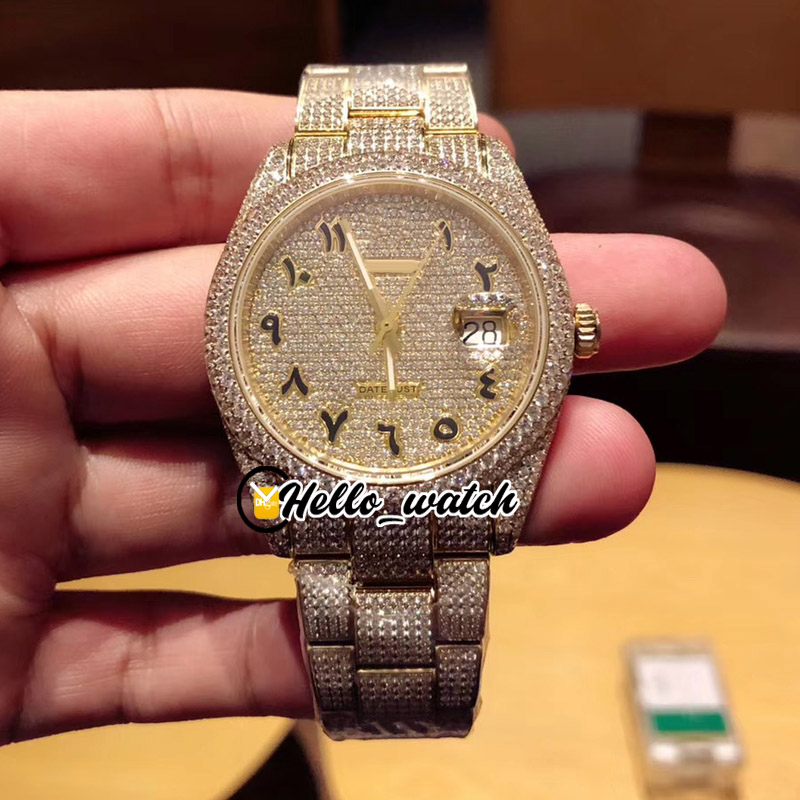 New Gypsophila Diamond Dial Seagull 2824 Automatic Mens Watch 126333 126334 126234 Arabic Mark Gold 904L Steel Diamond Bracelet Hello_watch, Custom waterproof service
New Gypsophila Diamond Dial Seagull 2824 Automatic Mens Watch 126333 126334 126234 Arabic Mark Gold 904L Steel Diamond Bracelet Hello_watch, Custom waterproof service