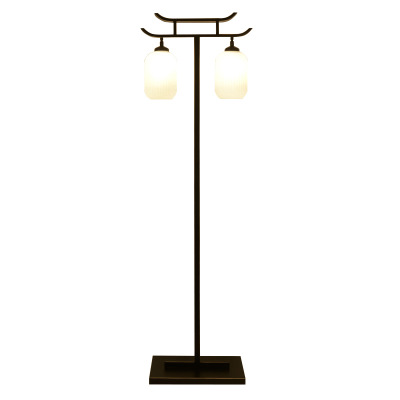 LED Modern Chinese Style Lamp High-grade Creative Artistic Classical Contracted Sitting Room Adornment Restoring Floor Lamp