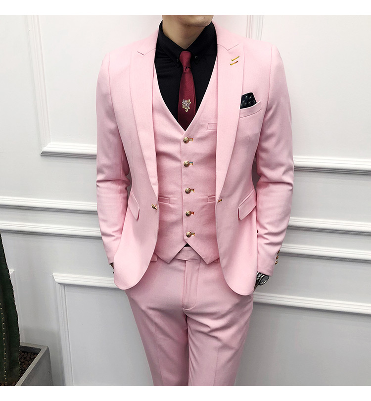 Suit Men Brand New Slim Fit Business Formal Wear Tuxedo High Quality Wedding Dress Mens Suits Casual Costume Homme, Beige
Suit Men Brand New Slim Fit Business Formal Wear Tuxedo High Quality Wedding Dress Mens Suits Casual Costume Homme, Beige