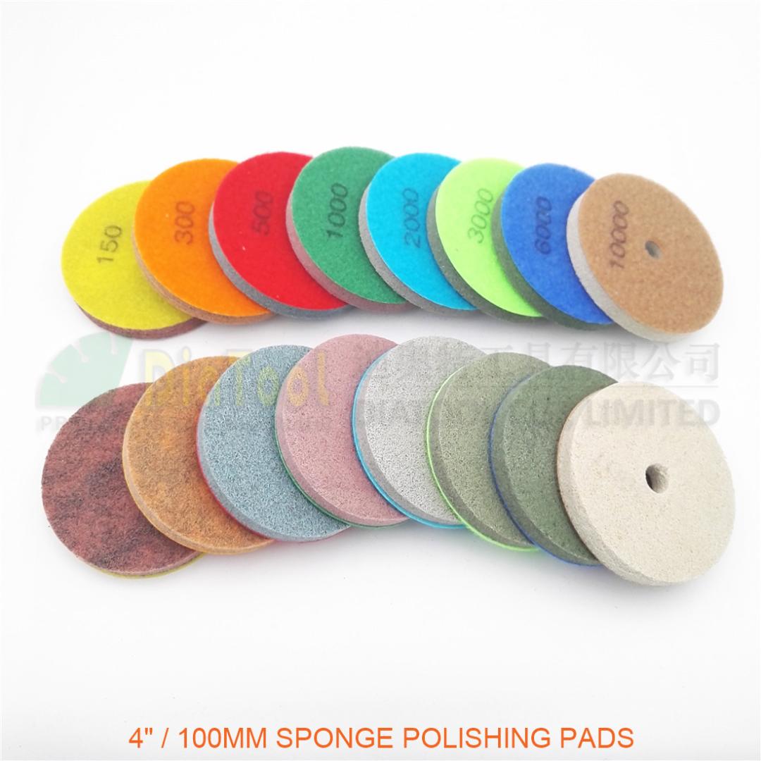 SHDIATOOL 10pcs/pk 4inch Sponge Polishing Pads Stone Sanding Disc For Soft Stone Marble Artificial Terrazzo Diameter 100mm
SHDIATOOL 10pcs/pk 4inch Sponge Polishing Pads Stone Sanding Disc For Soft Stone Marble Artificial Terrazzo Diameter 100mm