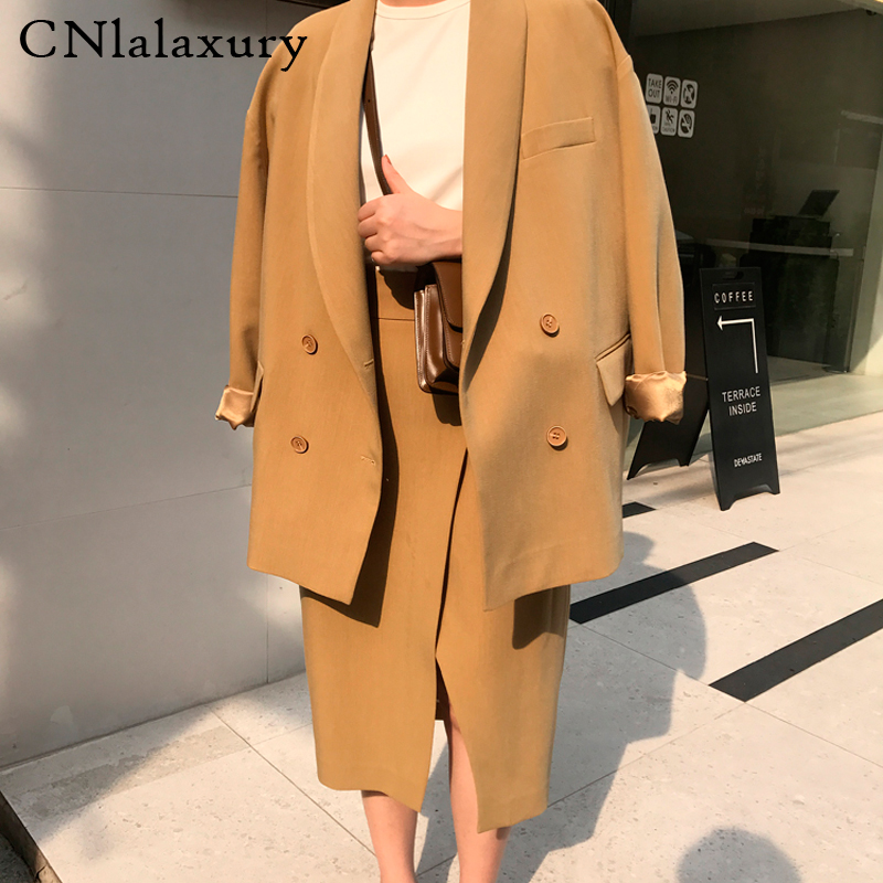 2020Ladies Blazer high waist split skirt and jacket Coat two piece set Women suit jacket and skirt Set faldas conjuntos feminino
2020Ladies Blazer high waist split skirt and jacket Coat two piece set Women suit jacket and skirt Set faldas conjuntos feminino