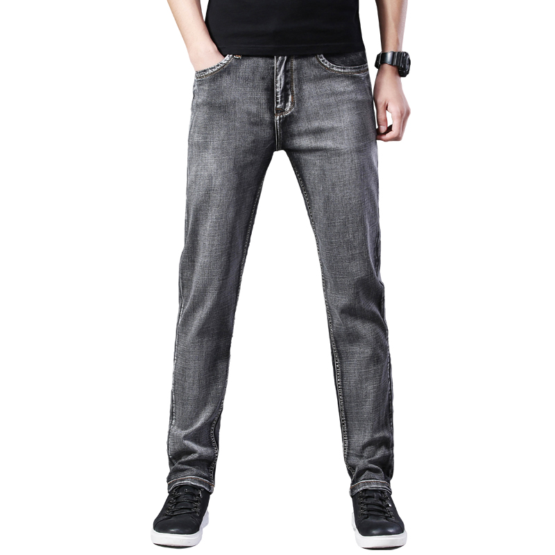 2021autumn Winter Straight Fit Men Jeans Business Casual Stretch High Waist Casual Male Denim Cowboy Trouser, Gray
2021autumn Winter Straight Fit Men Jeans Business Casual Stretch High Waist Casual Male Denim Cowboy Trouser, Gray