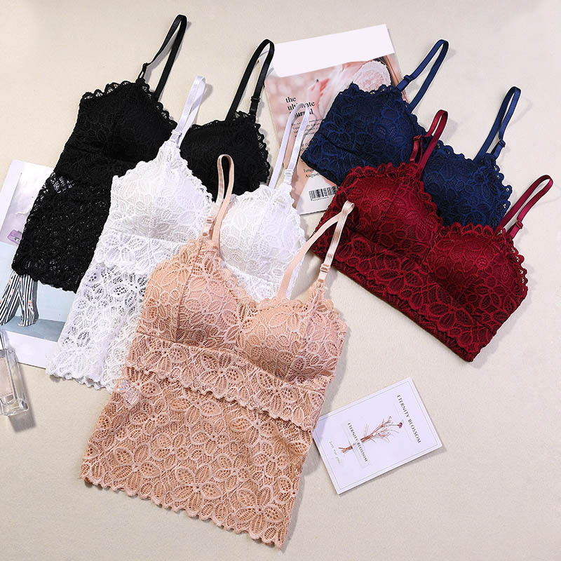 Hot 2019 Women Lace Tube Top Flower Camisoles Sexy Crop Top Female Tanks Bralette, Beige
Hot 2019 Women Lace Tube Top Flower Camisoles Sexy Crop Top Female Tanks Bralette, Beige