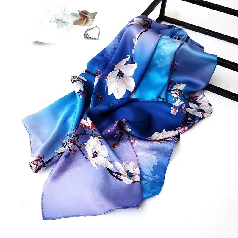 women girls 100% Real Mulberry SILK satin SCARF wrap shawl sarongs Silk Neckerchiefs 180*55cm factory sale MIXED 30 pcs/lot #4110, Blue;gray
women girls 100% Real Mulberry SILK satin SCARF wrap shawl sarongs Silk Neckerchiefs 180*55cm factory sale MIXED 30 pcs/lot #4110, Blue;gray