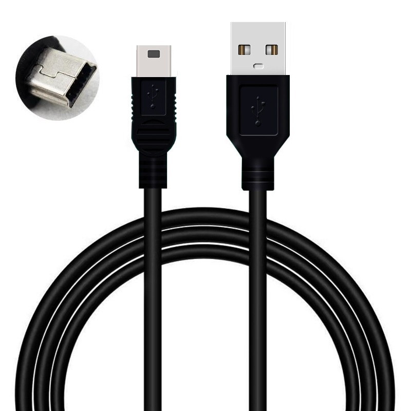 Mini USB2.0 Cable V3 5Pin Mini USB to USB Fast Data Charger Cables for MP3 MP4 Player Car DVR GPS Digital Camera HDD Smart