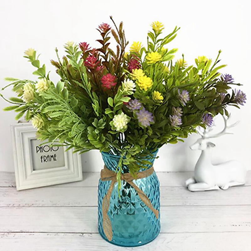 1Pair Artificial Flower Hydrangea 6 Fork Bridal Bouquet Plastic Flower For Wedding Valentine's Day Party Home DIY Decoration, Purple
1Pair Artificial Flower Hydrangea 6 Fork Bridal Bouquet Plastic Flower For Wedding Valentine's Day Party Home DIY Decoration, Purple