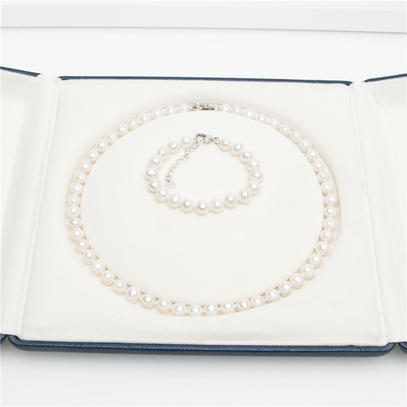 Wholesale-Directly Sell women high quality freshwater pearl cheap jewelry set for sale