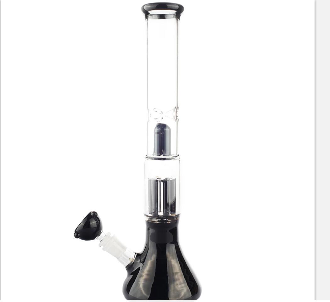 16 inch UFO Tree Double Percolator Beaker Bong Honeycomb Perc Black bongs straiht tube bong dab oil rigs water pipes
16 inch UFO Tree Double Percolator Beaker Bong Honeycomb Perc Black bongs straiht tube bong dab oil rigs water pipes