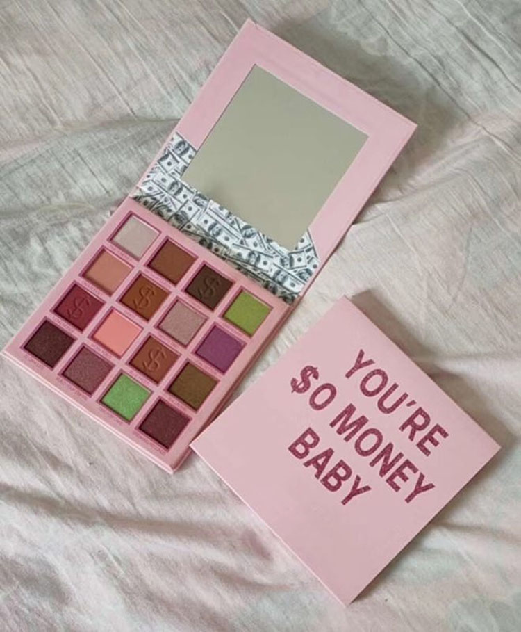 Brand 16 colors eye shadow palette YOURE $0 MONEY BABY Eye shadow Palette Shimmer Matte eye shadow DHL Free shipping
Brand 16 colors eye shadow palette YOURE $0 MONEY BABY Eye shadow Palette Shimmer Matte eye shadow DHL Free shipping