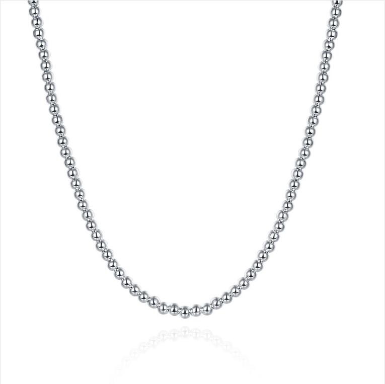 Brand new Plated sterling silver necklace 18INCHS*4MM Hollow Bead Necklace DHSN114 Top sale 925 silver plate jewelry Beaded Necklaces
Brand new Plated sterling silver necklace 18INCHS*4MM Hollow Bead Necklace DHSN114 Top sale 925 silver plate jewelry Beaded Necklaces
