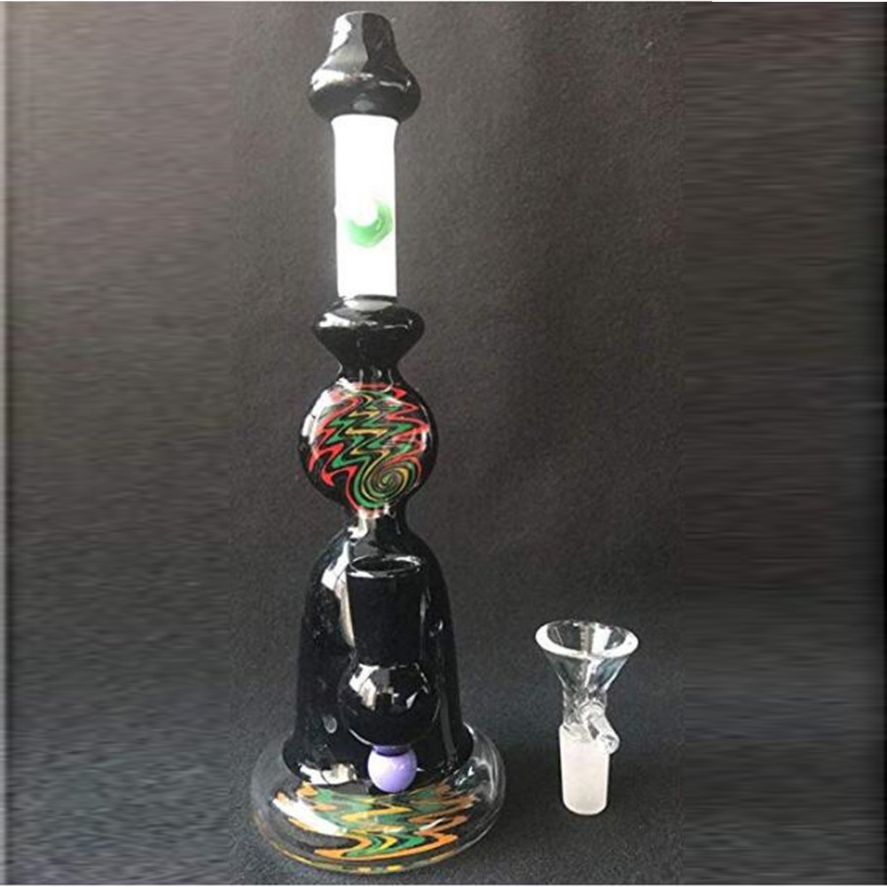 Bong Gear Pattern Beaker Bongs Black Art Glass Hookahs Water Pipes Oil Rig Joint Headshop Glass Water Pipes
Bong Gear Pattern Beaker Bongs Black Art Glass Hookahs Water Pipes Oil Rig Joint Headshop Glass Water Pipes