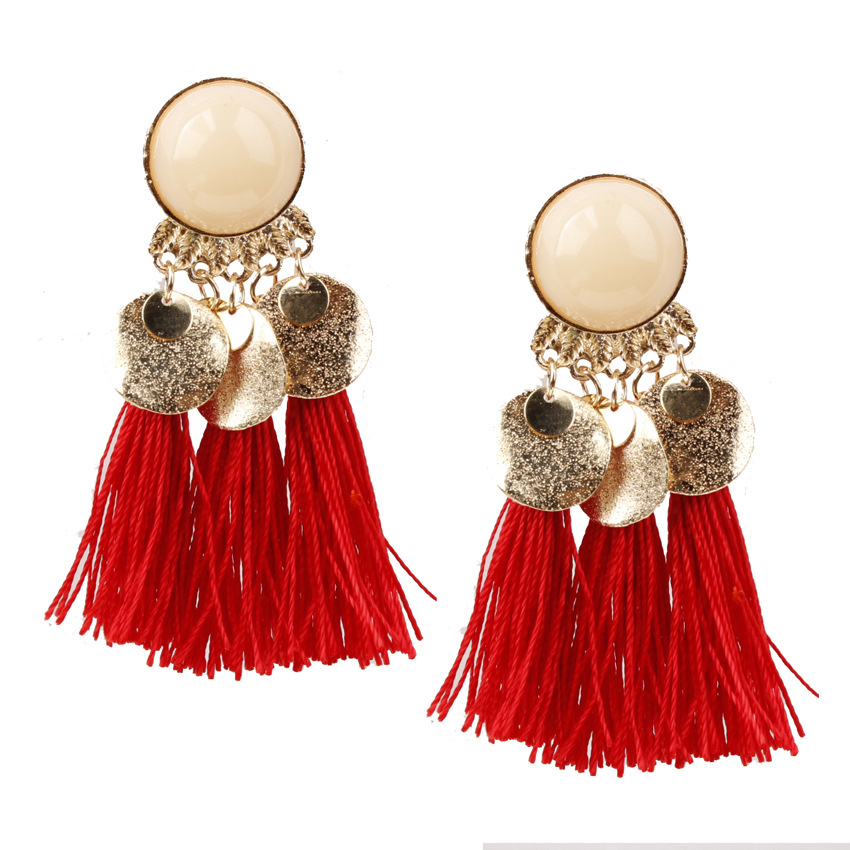 Womens Fashion Bohemian Earrings Long Tassel Fringe Dangle Hook Earring Eardrop Ethnic Fashion Boho Girls Jewelry Gift EH0289
Womens Fashion Bohemian Earrings Long Tassel Fringe Dangle Hook Earring Eardrop Ethnic Fashion Boho Girls Jewelry Gift EH0289