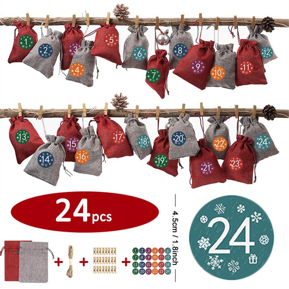 24pcs Christmas Small Cotton Bags DIY Candy Bag Wedding Party Favor Drawstring Gift Bag Pouches Candy Nuts Jewelry Packaging
24pcs Christmas Small Cotton Bags DIY Candy Bag Wedding Party Favor Drawstring Gift Bag Pouches Candy Nuts Jewelry Packaging