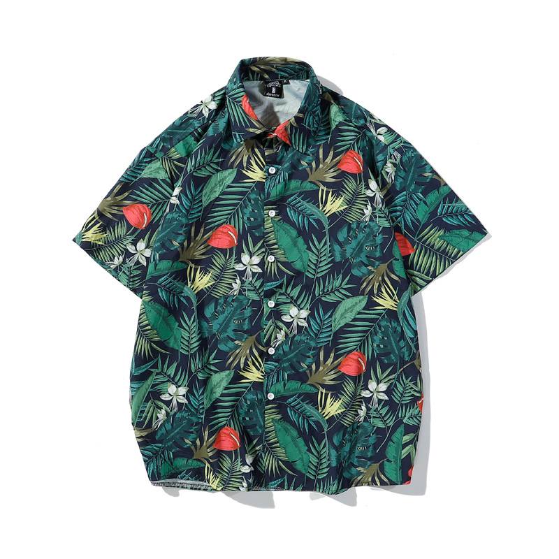 Men's Top Shirt Short Sleeved Summer Men's Short Sleeved Shirt Relaxed Beach Holiday Hawaiian Couple Floral Men Shirts, Mixed
Men's Top Shirt Short Sleeved Summer Men's Short Sleeved Shirt Relaxed Beach Holiday Hawaiian Couple Floral Men Shirts, Mixed