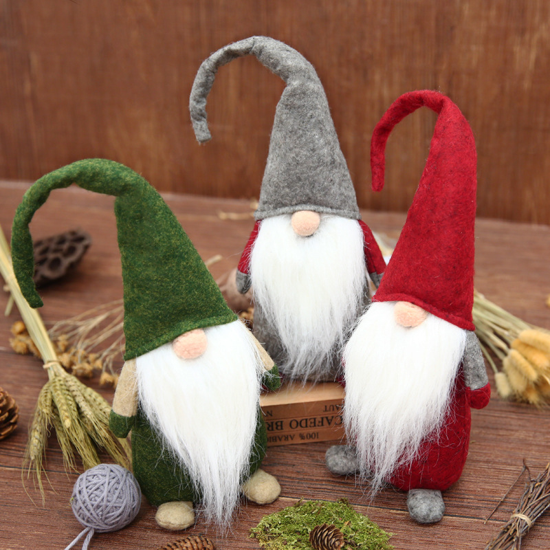 Merry Christmas Cute Sitting Santa Claus Doll Faceless Doll Plush Toy for Kids Home Christmas New Year Party Table Decorations
Merry Christmas Cute Sitting Santa Claus Doll Faceless Doll Plush Toy for Kids Home Christmas New Year Party Table Decorations