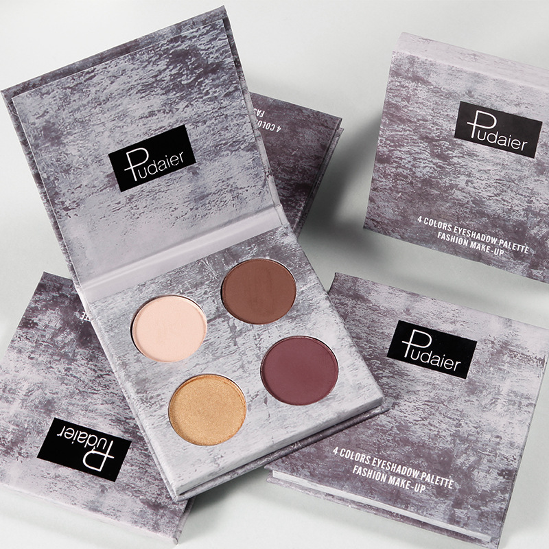 4 Colors Eye Shadow Palette Pudaier Makeup Colorful Eyeshadow Waterproof Lasting Shimmer Beauty Makeup Matte Glitter, As picture show
4 Colors Eye Shadow Palette Pudaier Makeup Colorful Eyeshadow Waterproof Lasting Shimmer Beauty Makeup Matte Glitter, As picture show