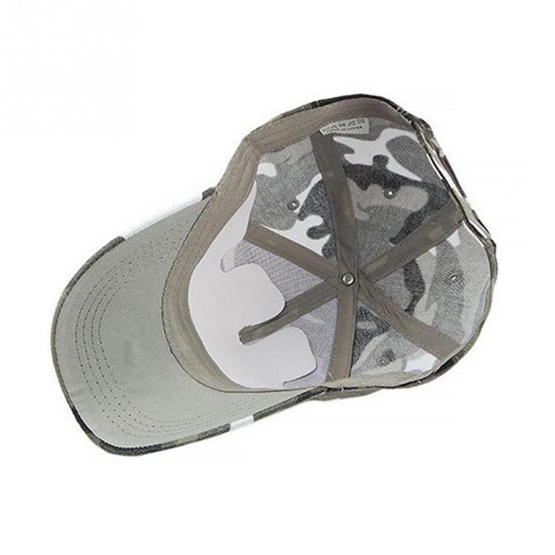 Men Women Army Camouflage Camo Cap Casquette Hat Climbing Baseball Cap Hunting Fishing Desert Hats
