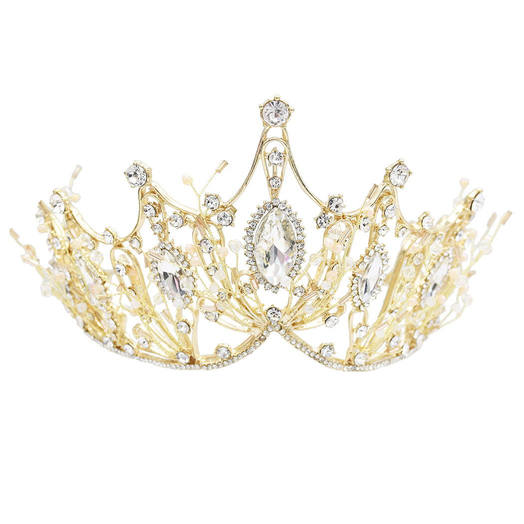 US Warehouse Crown Bride Headband Bridal Tiaras Baroque Crystal Wedding Hair Accessories Headdress Wedding Princess Tiara Crown Jewelry, White;golden
US Warehouse Crown Bride Headband Bridal Tiaras Baroque Crystal Wedding Hair Accessories Headdress Wedding Princess Tiara Crown Jewelry, White;golden