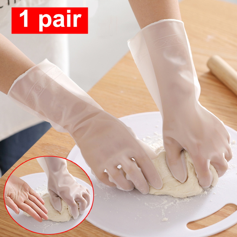 Rubber Gloves Waterproof Kitchen Dish Washing Cleaning Latex Gloves Garden Household Dishwashing Hand for Dish Bowl
Rubber Gloves Waterproof Kitchen Dish Washing Cleaning Latex Gloves Garden Household Dishwashing Hand for Dish Bowl