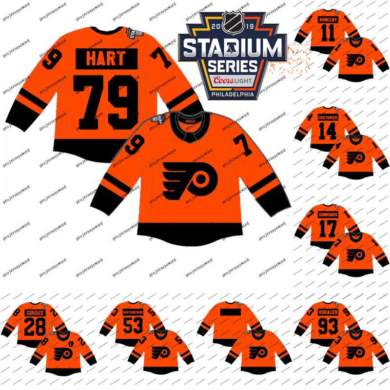 Lady and Youth 2019 Stadium Series Jerseys Philadelphia Flyers 28 Claude Giroux 79 Carter Hart 100% Stitched Ice Hockey Jerseys Cheap S-XXL, Black;red
Lady and Youth 2019 Stadium Series Jerseys Philadelphia Flyers 28 Claude Giroux 79 Carter Hart 100% Stitched Ice Hockey Jerseys Cheap S-XXL, Black;red