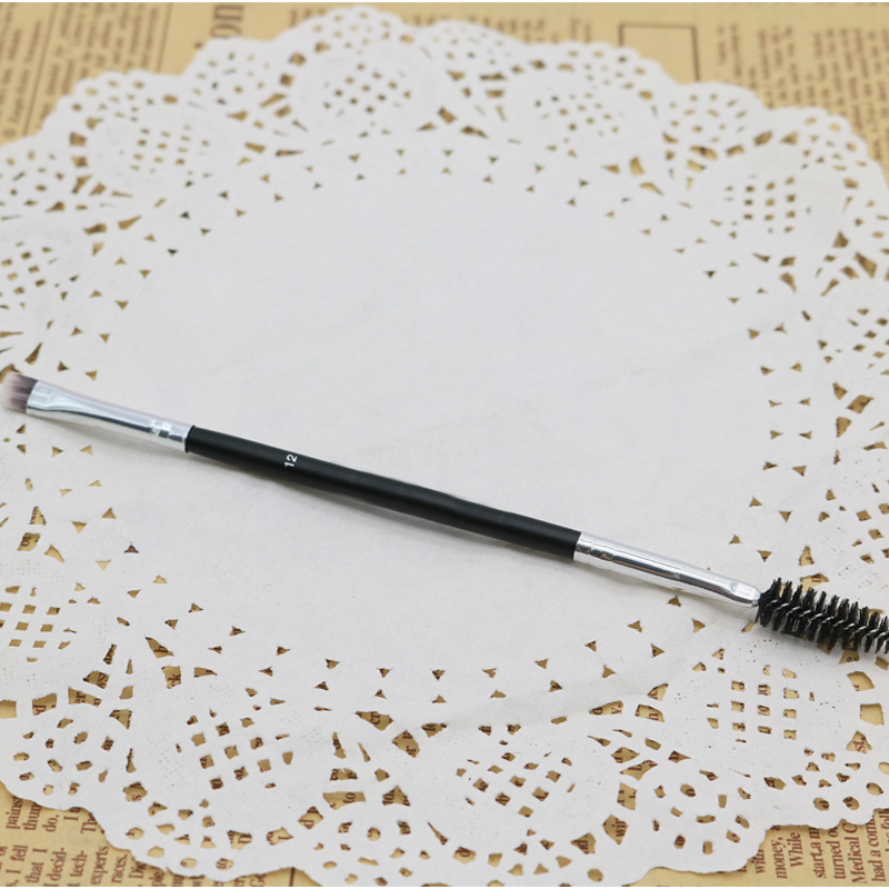 Makeup Eye Brow Eyebrow Brush 12# Synthetic Duo Makeup Brushes Double Eyebrow Brush Head Brushes Kit Pinceis Cepillo De Cejas