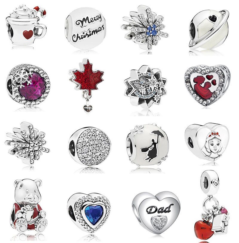 Fits Pandora Sterling Silver Bracelet Red Maple Icecream Spacecraft Princess Beads Charms For European Snake Charm Chain Fashion DIY Jewelry
Fits Pandora Sterling Silver Bracelet Red Maple Icecream Spacecraft Princess Beads Charms For European Snake Charm Chain Fashion DIY Jewelry