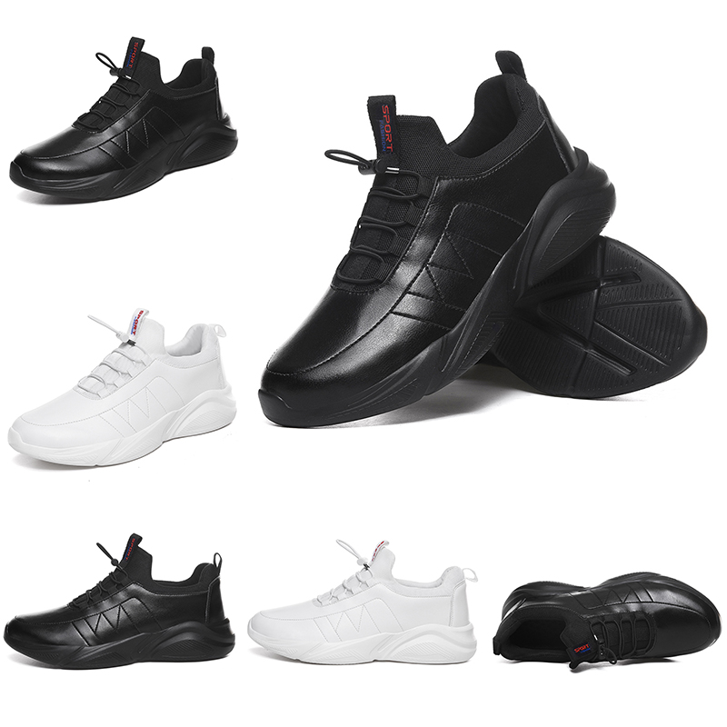 Wholesale Retail Running shoes for men women Triple black white Leather Platform sports sneakers mens trainers Homemade brand Made in China
Wholesale Retail Running shoes for men women Triple black white Leather Platform sports sneakers mens trainers Homemade brand Made in China