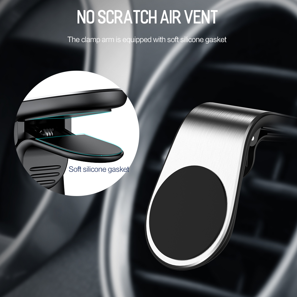 Rock Metal Magnetic Car Phone Holder for 360 Air Magnet Stand in Car for phone GPS free Shipping, Black
Rock Metal Magnetic Car Phone Holder for 360 Air Magnet Stand in Car for phone GPS free Shipping, Black