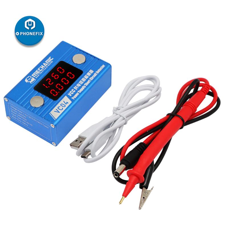 MECHANIC Shortkiller Burning Detection Box Pro Mobile Phone Short Circuit Motherboard Repair Tool VCC Power Supply
MECHANIC Shortkiller Burning Detection Box Pro Mobile Phone Short Circuit Motherboard Repair Tool VCC Power Supply