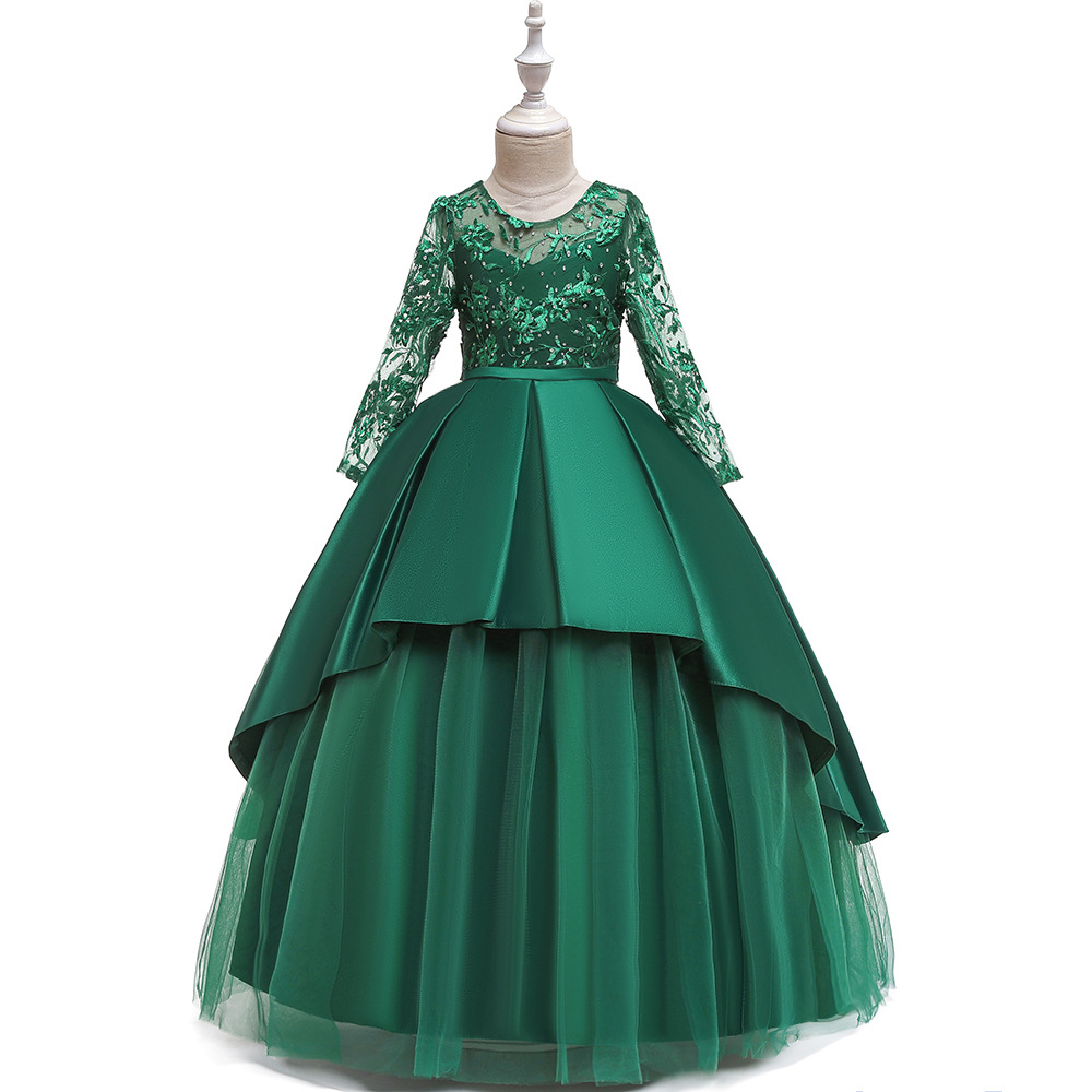 Girl Party Dress Children Ball Gown Decorated Lace Beads Girls Piano Playing Dresses Banquet Dress Kids Clothing, Champagne
Girl Party Dress Children Ball Gown Decorated Lace Beads Girls Piano Playing Dresses Banquet Dress Kids Clothing, Champagne