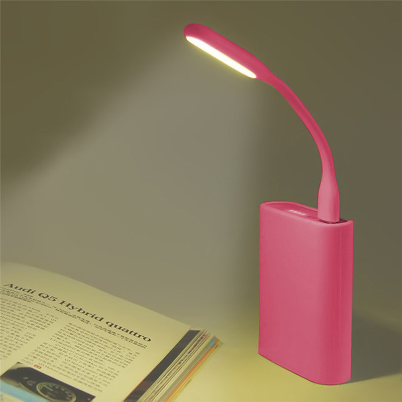 Mini USB Light Flexible Foldable LED USB Reading Lamp DC 5V Nightlight For Power Bank Computer Notebook Laptop