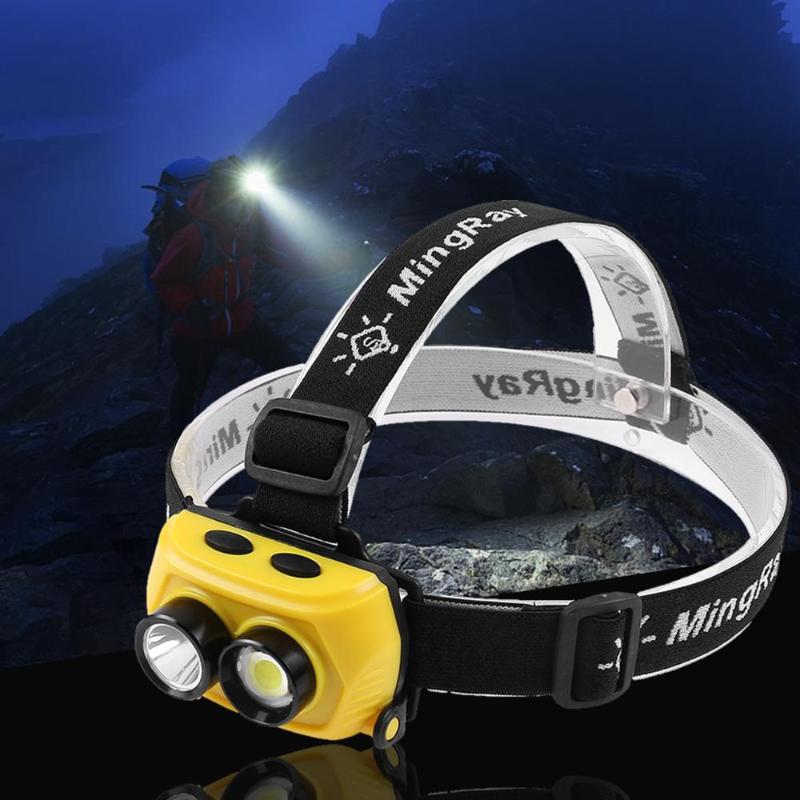 MINGRAY 3W LED Headlight battery q5 COB adjustable head band mini lamp Camping Running Fishing frontal headlamp super bright
MINGRAY 3W LED Headlight battery q5 COB adjustable head band mini lamp Camping Running Fishing frontal headlamp super bright