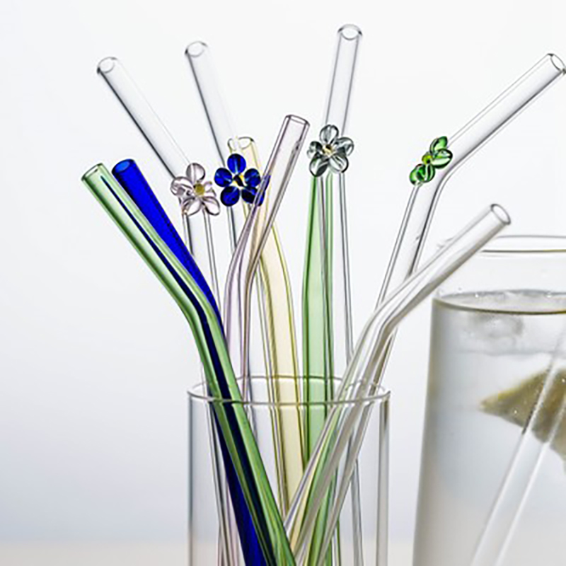 MDZF SWEETHOME 4pc Glass Flower Straw With Cleaning Brush Reuse Mason Cup Cocktail Straw Curved Bar Accessories
MDZF SWEETHOME 4pc Glass Flower Straw With Cleaning Brush Reuse Mason Cup Cocktail Straw Curved Bar Accessories