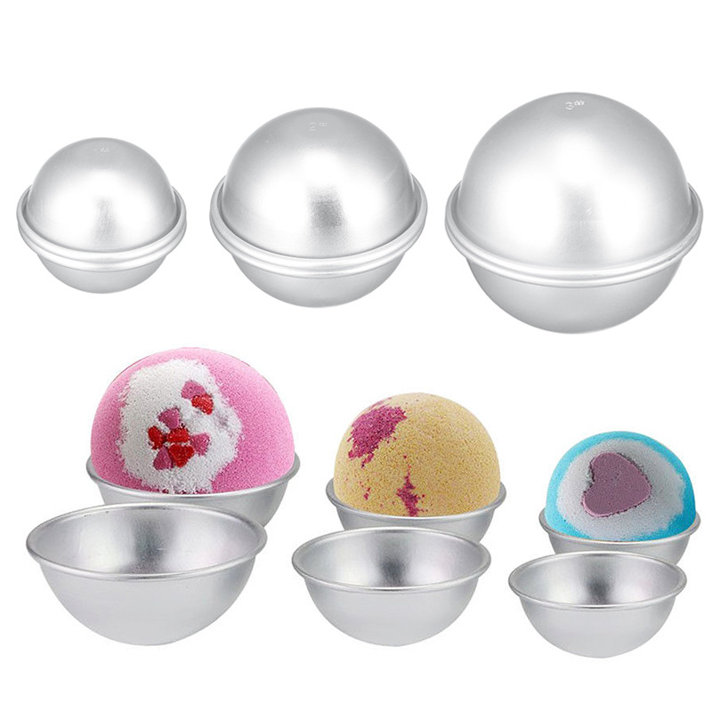 Round Aluminium Alloy Bath Bomb Molds DIY Cake Tart Pudding Candle Tool Salt Ball Homemade Crafting Gifts Semicircle Sphere Mold
Round Aluminium Alloy Bath Bomb Molds DIY Cake Tart Pudding Candle Tool Salt Ball Homemade Crafting Gifts Semicircle Sphere Mold