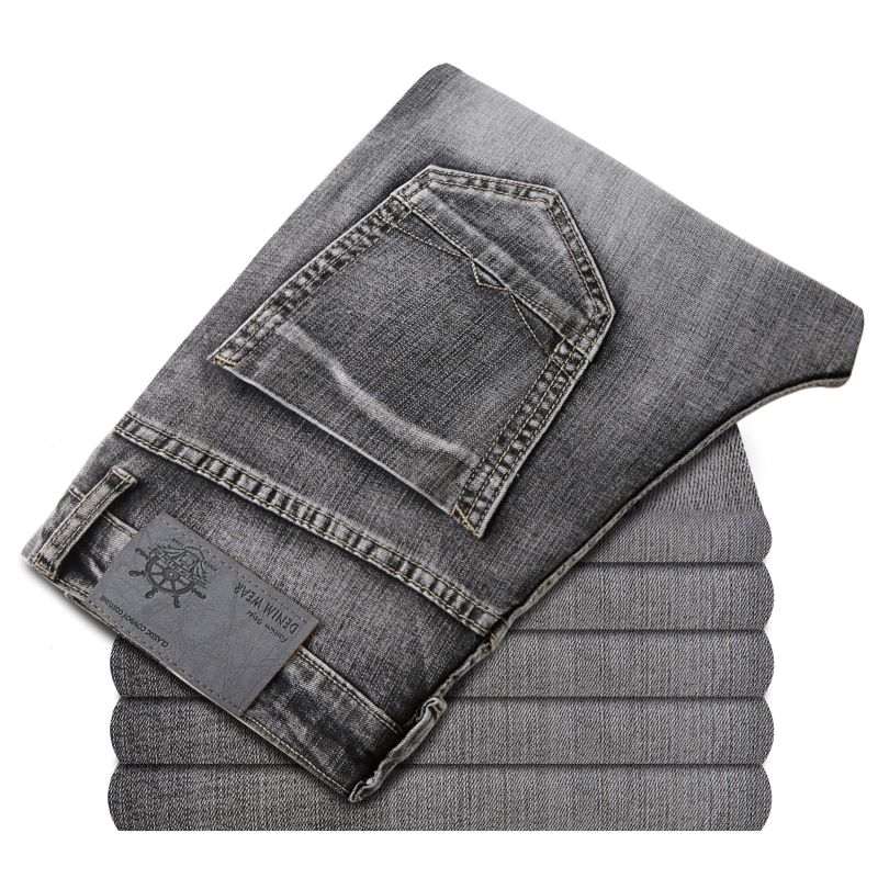 Brand Jeans Retro Nostalgia Straight Denim Jeans Men Fashion Men Long Trousers Loose Trend Business Casual Pants Clothes, P308
Brand Jeans Retro Nostalgia Straight Denim Jeans Men Fashion Men Long Trousers Loose Trend Business Casual Pants Clothes, P308