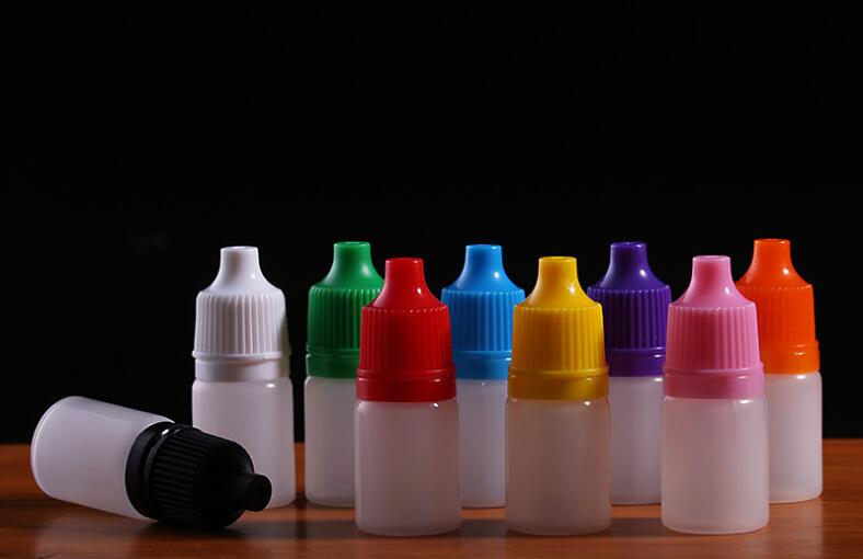 5ml Dropper Bottle Liquid Bottle Eye Liquid Dropper Refillable Bottle Empty Plastic Squeezable Dropper Bottles Sample Eyes Refillable Tools