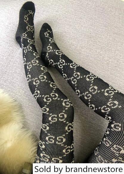 G# New Letter Pantynose Packed G Full Letter Panty-Hose Autumn And Winter Warm Pantyhose-image