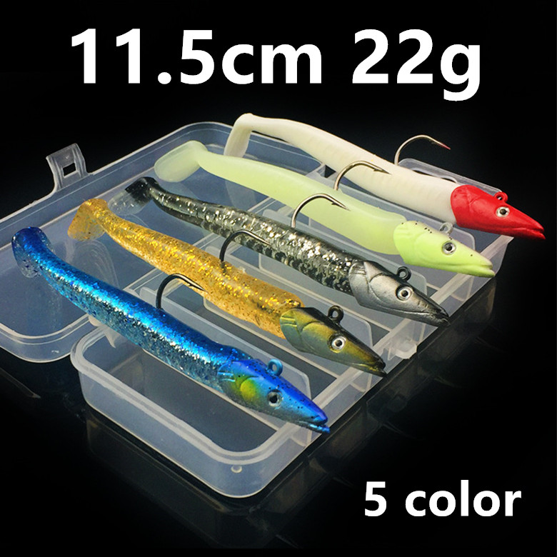 5pcs/1box 11.5cm 22g Jigs Fishing Hooks Fishhooks Single Hook Fishing Lure Soft Baits & Lures Pesca Fishing Tackle B14_25
5pcs/1box 11.5cm 22g Jigs Fishing Hooks Fishhooks Single Hook Fishing Lure Soft Baits & Lures Pesca Fishing Tackle B14_25