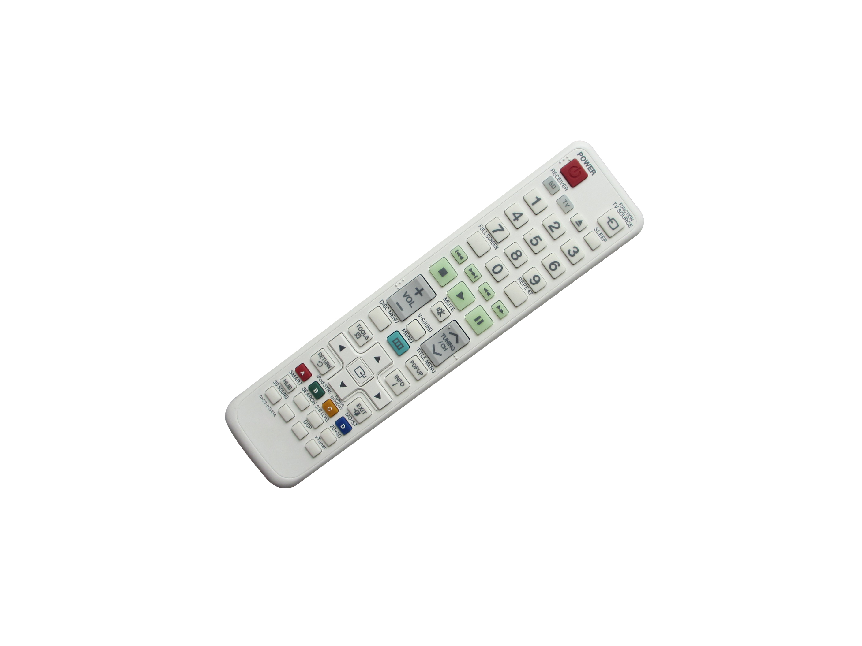 A Function Remote Control For Samsung AH59-02351A AH59-02328A AH59-02361A AH59-02404A AH59-02405A HT-E4200 HT-E4530 DVD Home Theater System
A Function Remote Control For Samsung AH59-02351A AH59-02328A AH59-02361A AH59-02404A AH59-02405A HT-E4200 HT-E4530 DVD Home Theater System