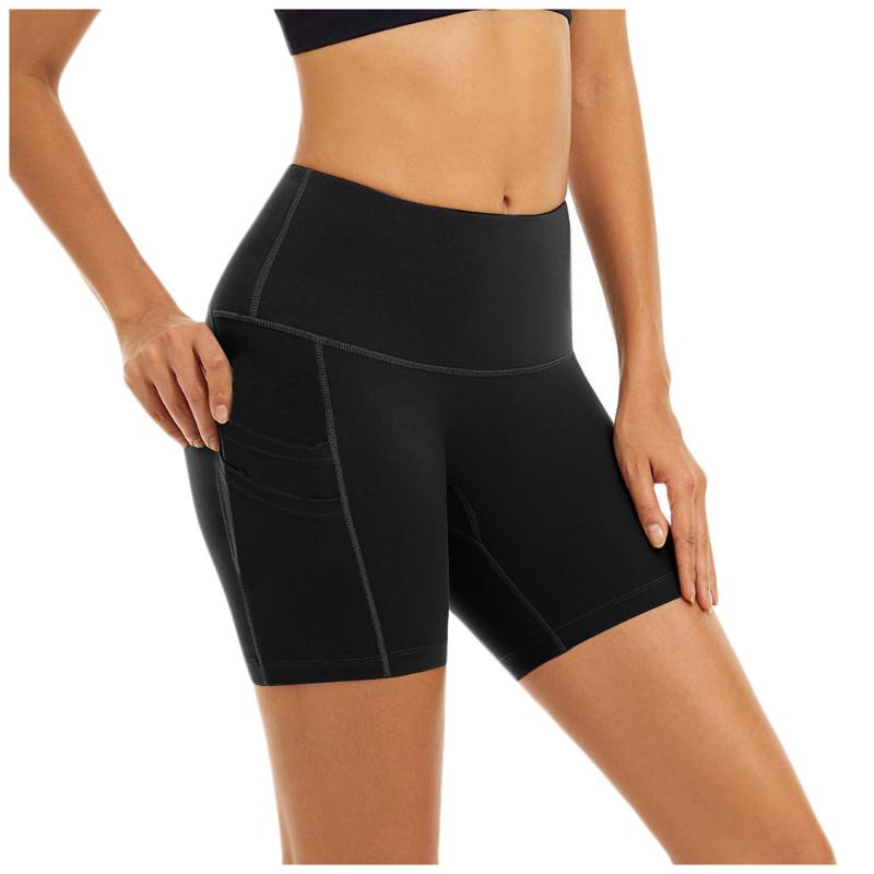 Women High Waist Double Pockets Abdomen Control Training Running Yoga Pants Gym Yoga Female Leggings With Side Pocket, Black
Women High Waist Double Pockets Abdomen Control Training Running Yoga Pants Gym Yoga Female Leggings With Side Pocket, Black