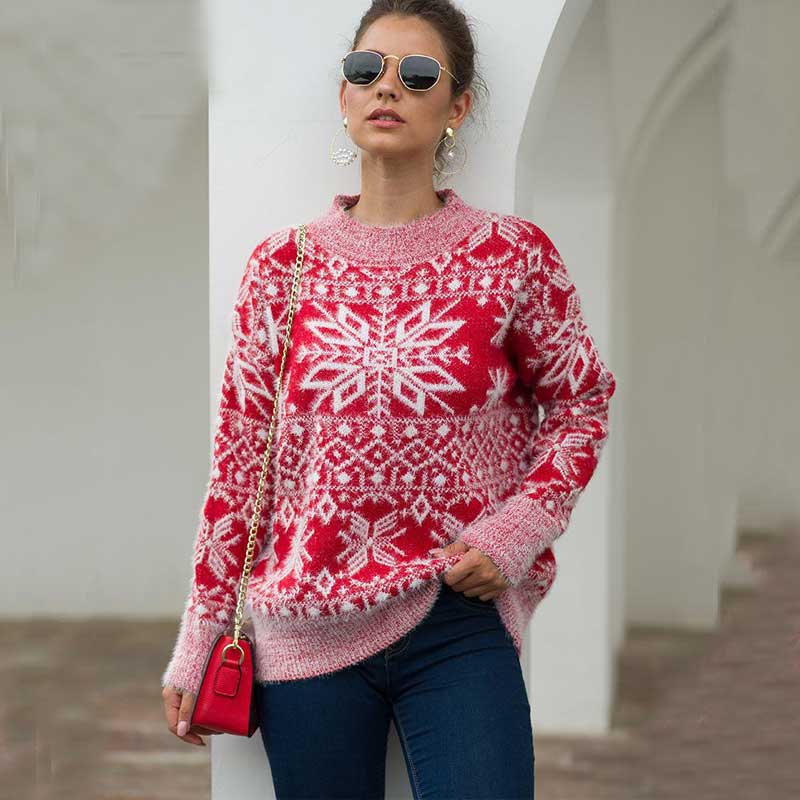New Sweaters Women Thick Xmas Sweater New Year Sweater Knitting Pullovers Female Warm Knitted Sweaters Ladies, Khaki
New Sweaters Women Thick Xmas Sweater New Year Sweater Knitting Pullovers Female Warm Knitted Sweaters Ladies, Khaki