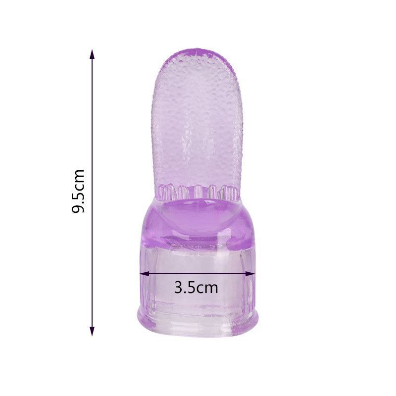 G Spot AV Rod Stick Vibrator Headgear Magic Wand Attachment AV Massager Vibrator Head Cap Clitoris Stimulator Sex Toys For Women C18122601