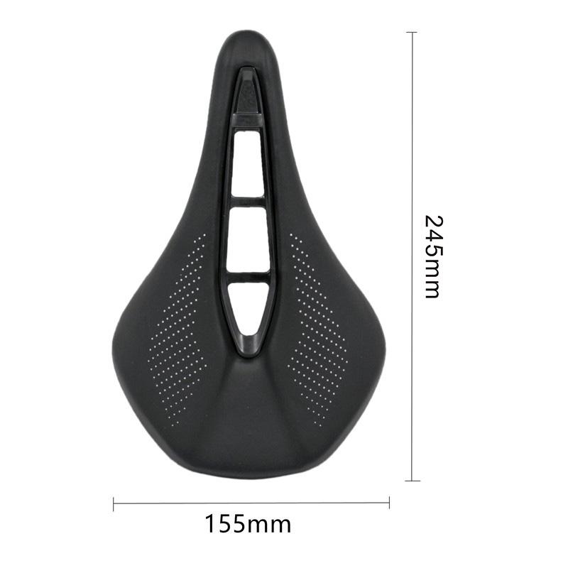 155MM Bicycle Seat Saddle MTB Road Bike Saddles Mountain Bike Racing Saddle PU Soft Seat Cushion Bike Spare Parts 270155mm