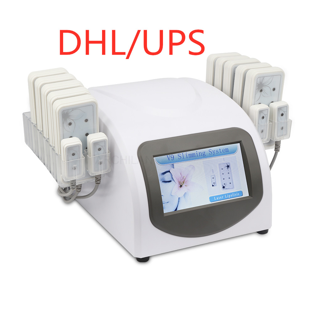 Portable Home Lipolaser Professional Slimming Machine 10 largepads 4 smallpad Lipo Laser Beauty Equipment Device for Weight Loss
Portable Home Lipolaser Professional Slimming Machine 10 largepads 4 smallpad Lipo Laser Beauty Equipment Device for Weight Loss